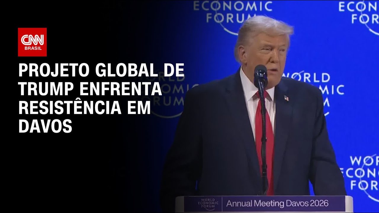 Projeto global de Trump enfrenta resistência no Fórum Econômico Mundial | CNN PRIME TIME
