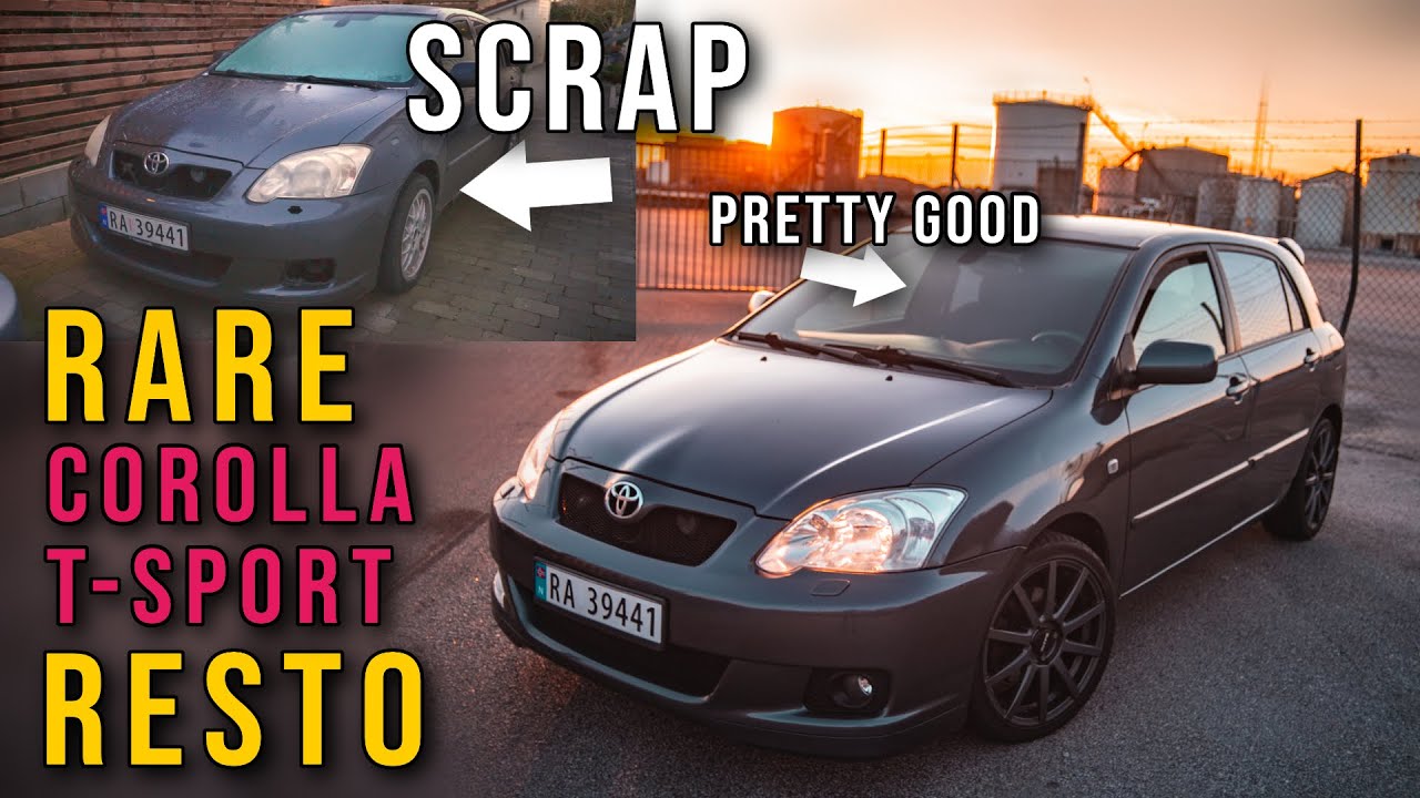 I bought the worst Corolla T-Sport and restored it