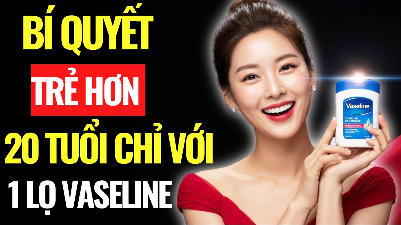 Trộn Vaseline Với 5 Thứ Này: Bí Quyết Trẻ Hơn 20 Tuổi Mà Ít Người Biết | Góc Nhìn Trí Tuệ