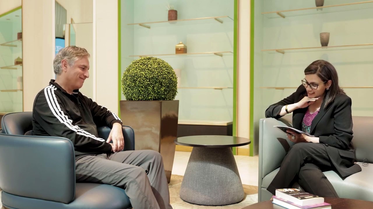 Reza Aslan interview with saba karim khan.
