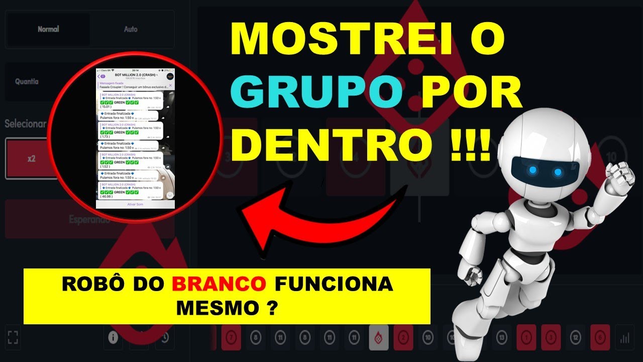 ROB&Ocirc; DO BRANCO FUNCIONA ? TESTEI o MELHOR ROB&Ocirc; do BRANCO da BLAZE e MOSTREI como FUNCIONA !