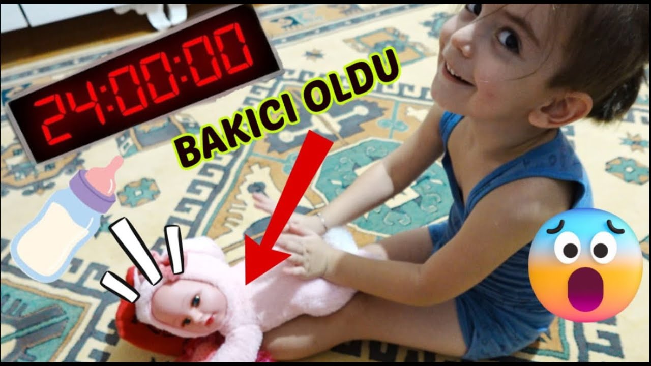 RÜZGAR 24 SAAT BEBEK BAKICISI OLDU 👶🍼