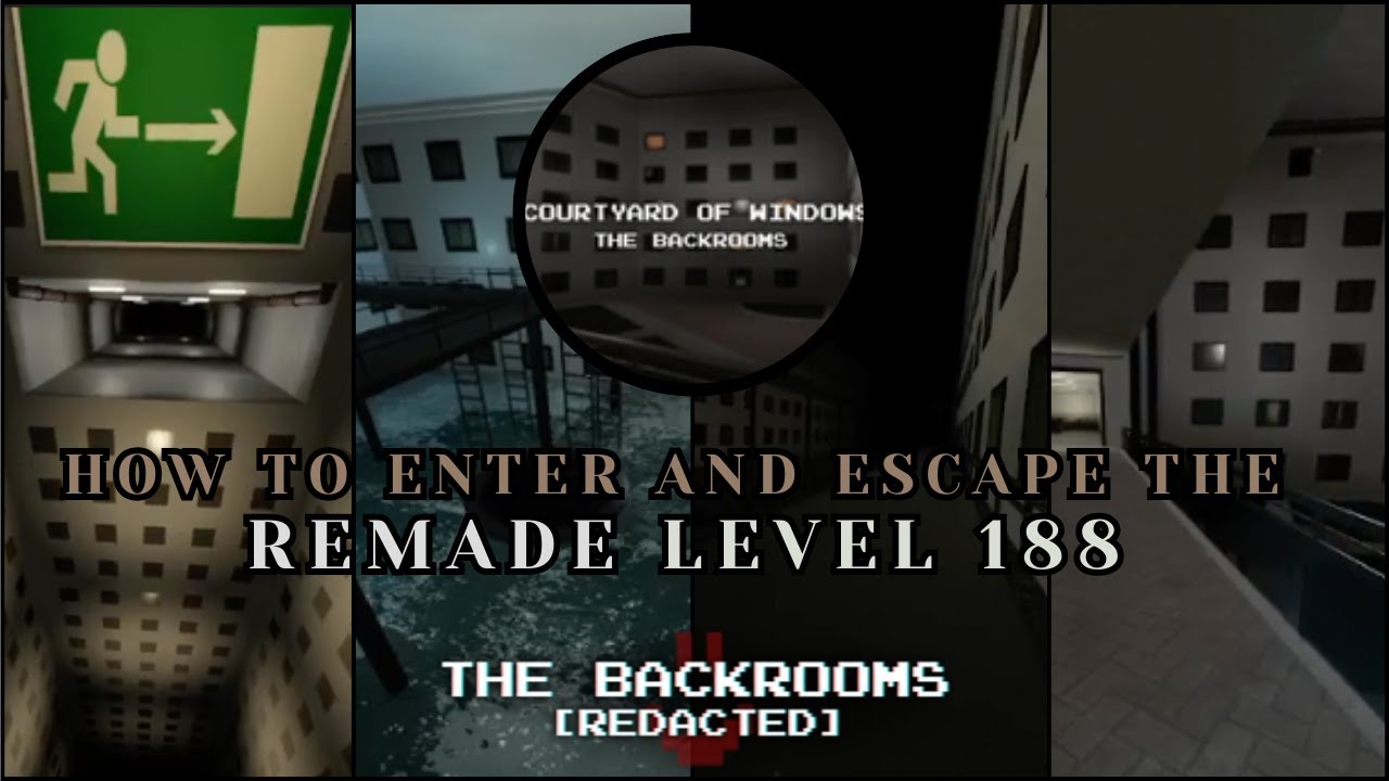 How to ENTER and ESCAPE Level 188 in Roblox Backrooms [REDACTED]
