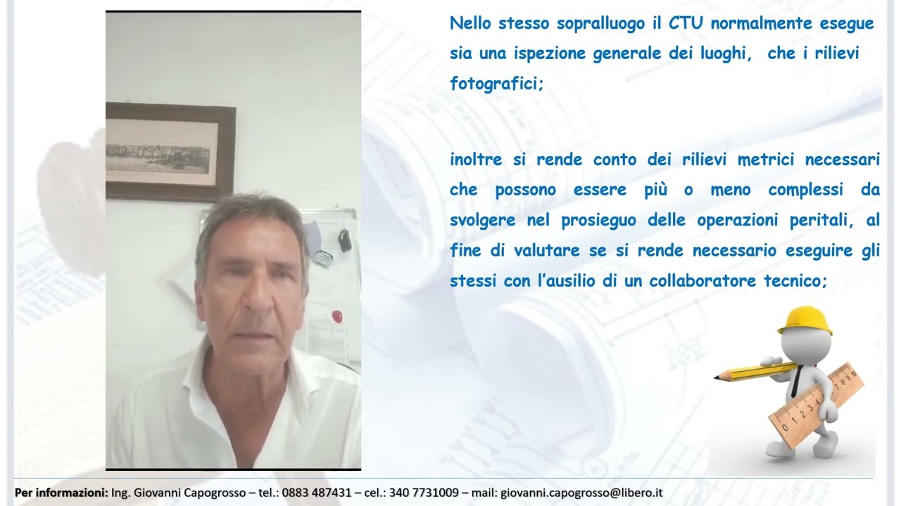 CTU Consigli - Terzo video - Le operazioni peritali