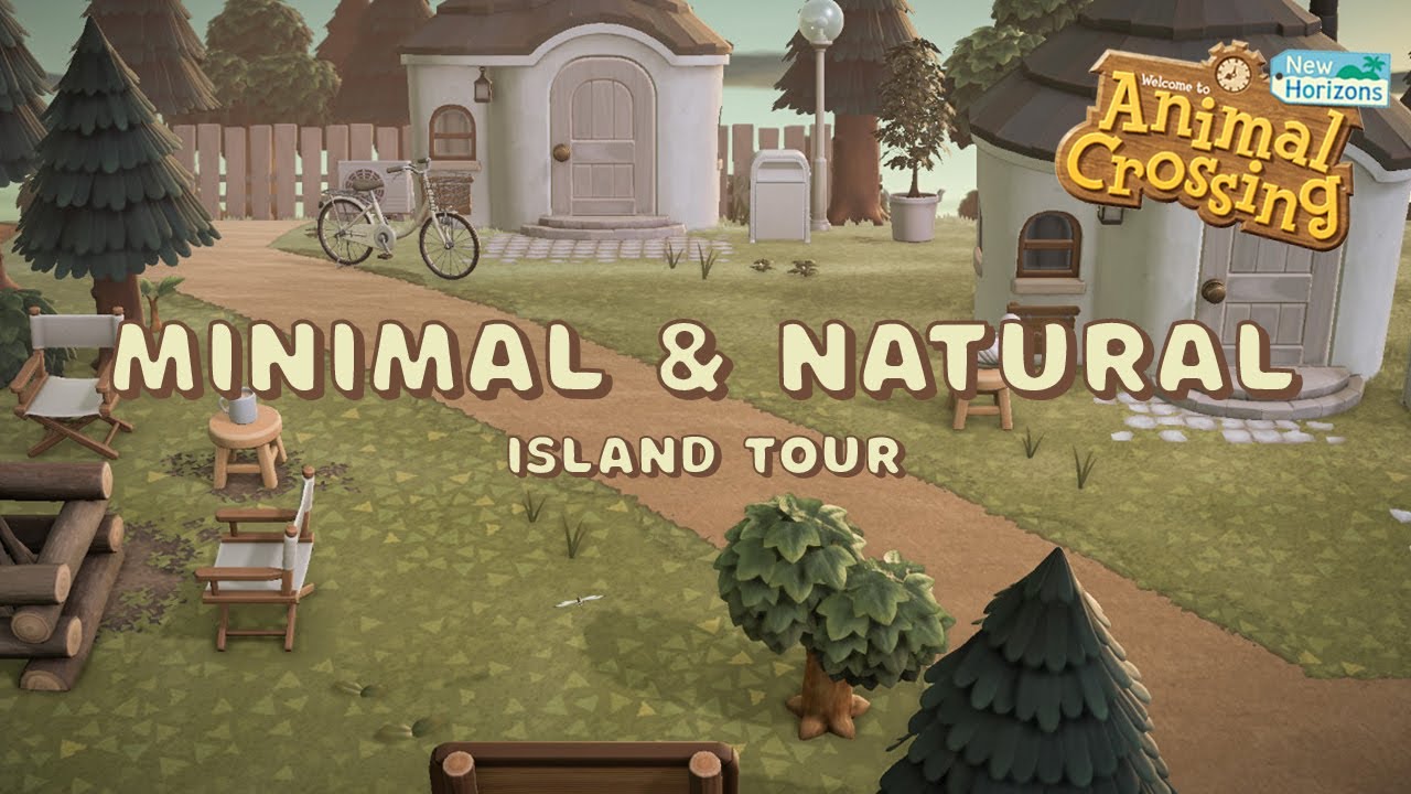 Простой и эстетичный тур по природному острову 🌿 // Animal Crossing: Новые горизонты