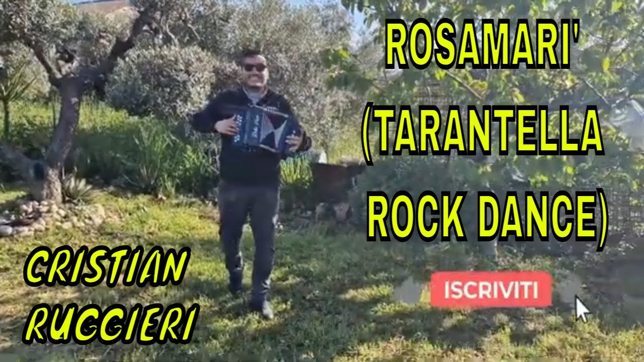 ROSAMARI' (Tarantella Dance) Cristian Ruggieri Organetto Accordion Cover