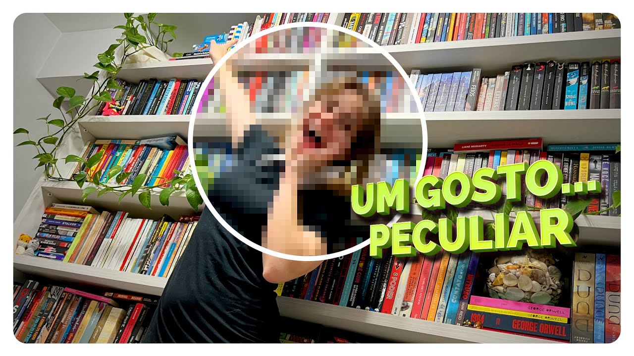Invadindo (e julgando) estante de booktuber #2