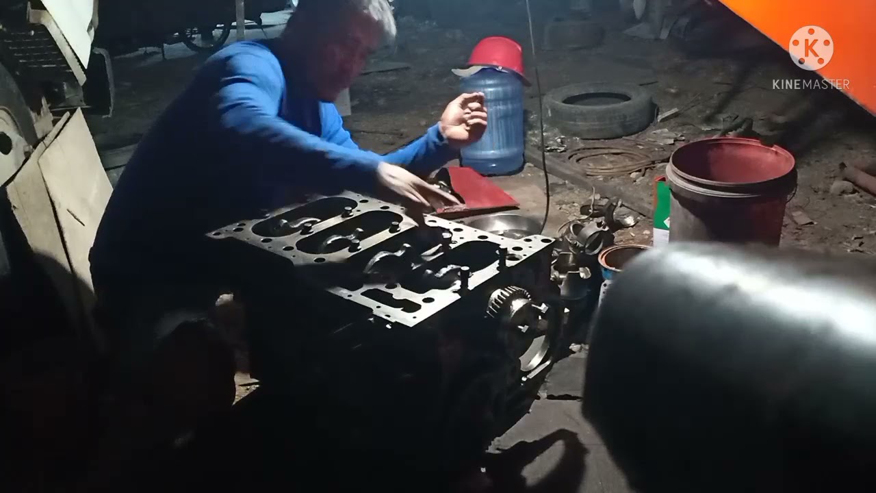 general overhaul isuzu model (4HF1) engine....🚛🚛🚚