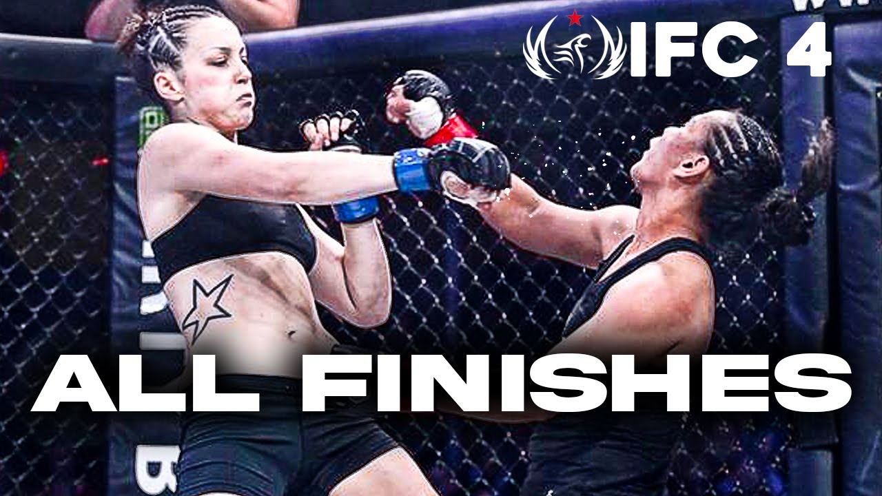 EVERY SINGLE STOPPAGE! - Invicta FC 4 Event Replay
