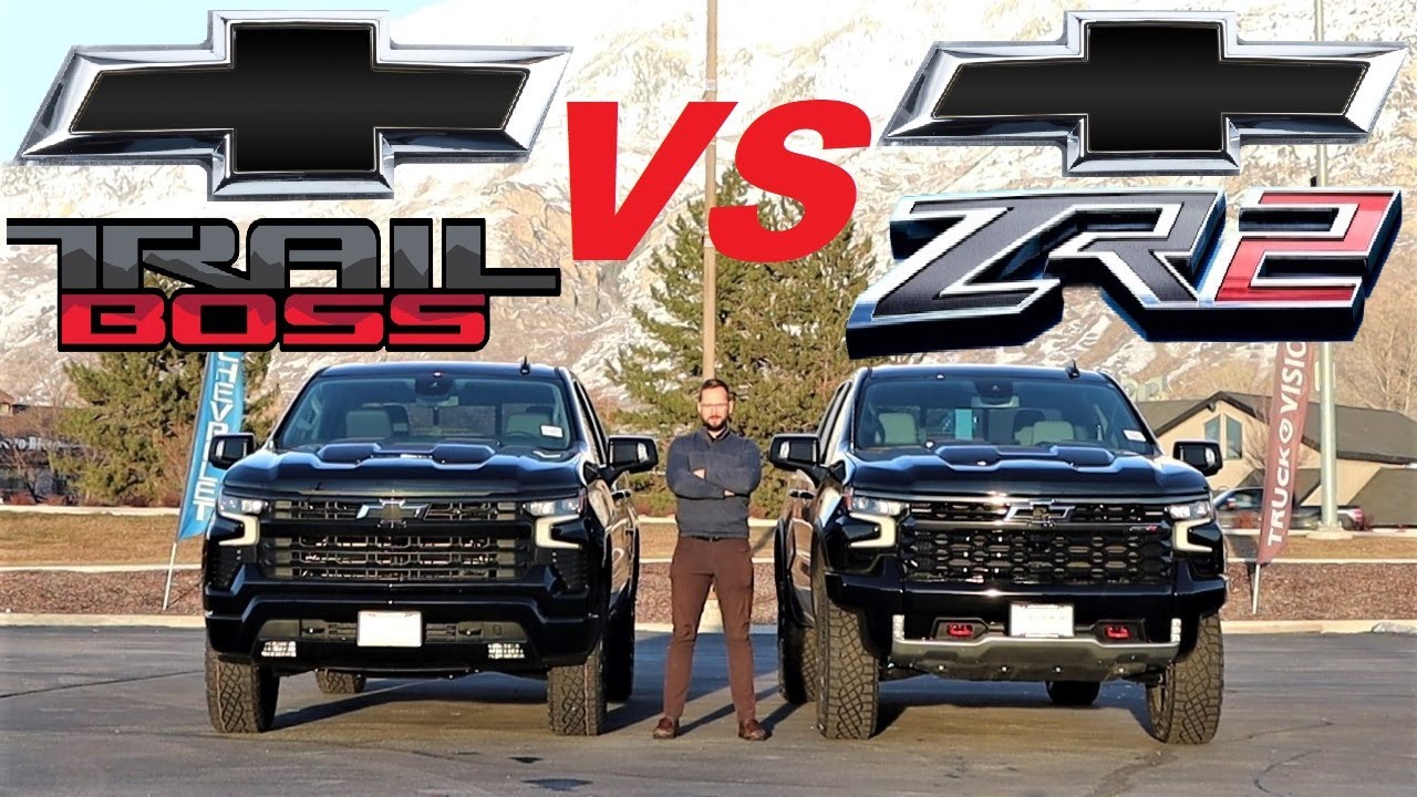 2023 Chevy Silverado Trail Boss VS 2023 Chevy Silverado ZR2: Chevy Needs To Discount The Trail Boss