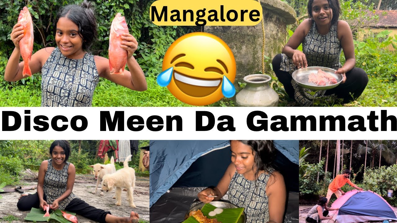 Disco Meen da Gamath😂In Mangalore| Rakshita tulu talks#tulu #mangalore #fish #fishrecipe #tulunadu