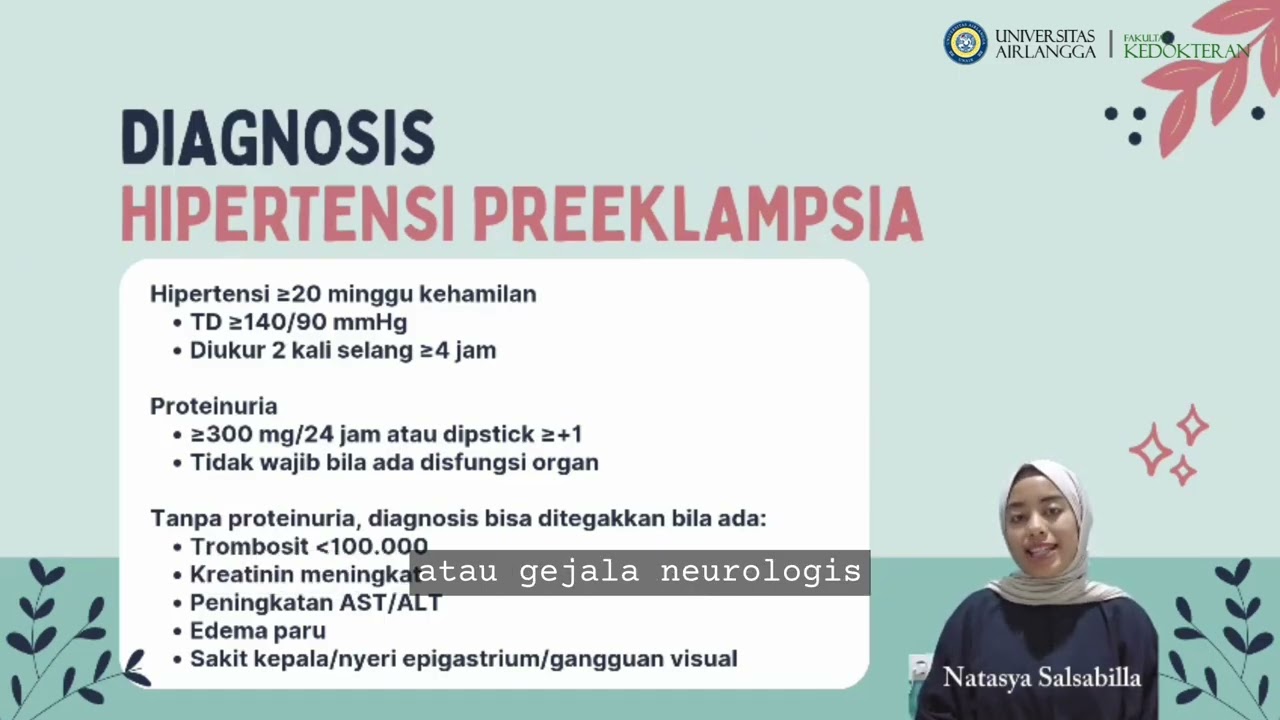 Hipertensi Dalam Kehamilan, Preeklampsia, dan Eklampsia  Kelompok 3 A1 FK Unair 2023