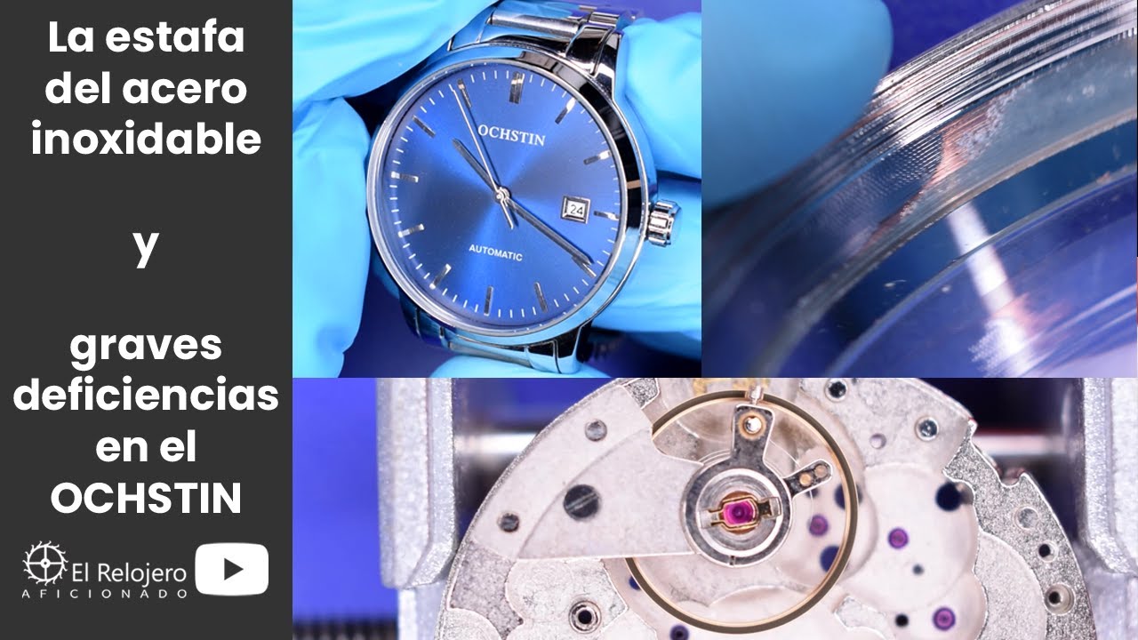Huye del reloj chino OCHSTIN con movimiento DG2813. Análisis