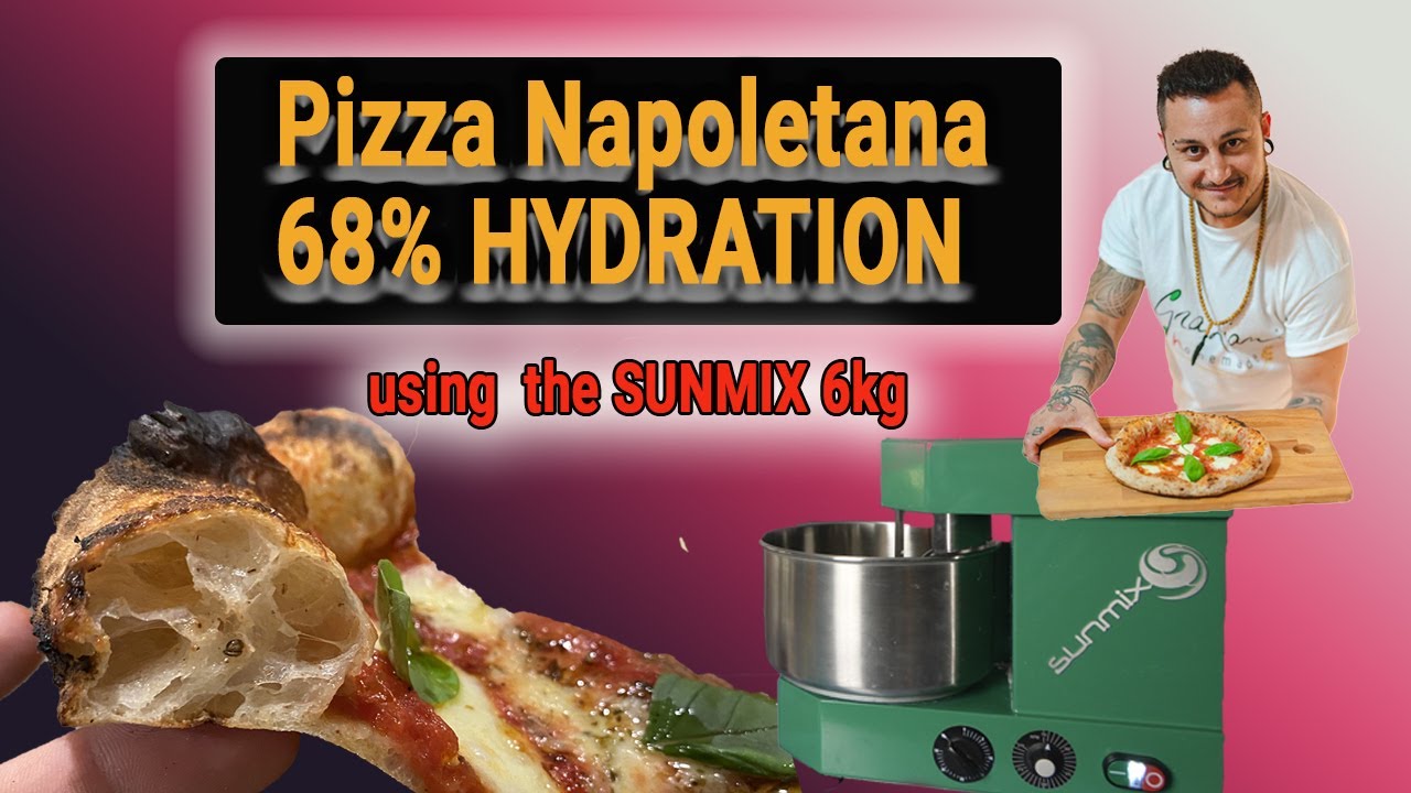 Тесто для пиццы Неаполитана 68% с использованием Sunmix 6 кг