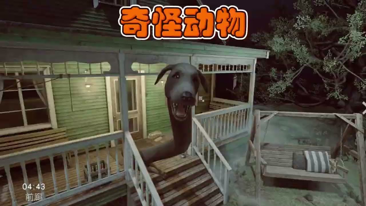 动物突然变异，长颈狗？