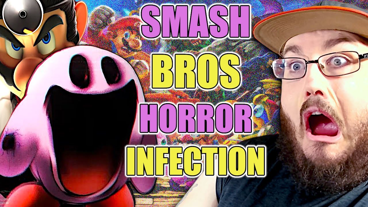 Smash Bros Infection Horror AU Lore Explained (World In Dark) REACTION!!!
