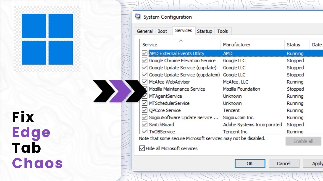 How to Fix Microsoft Edge Opening Multiple Tabs in Windows 11