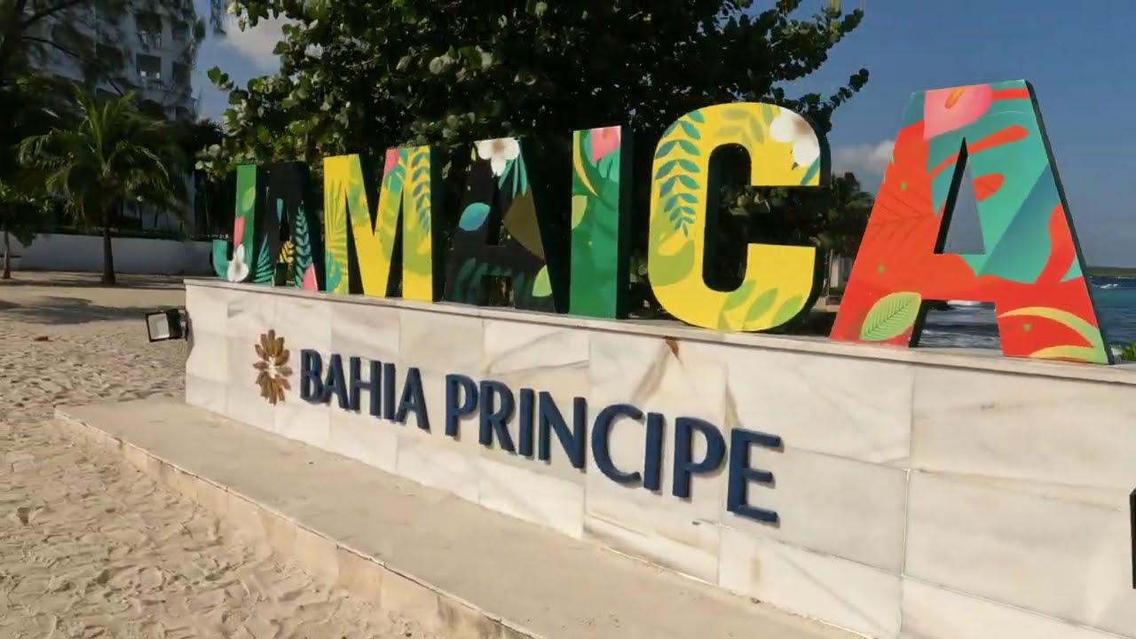 Bahia Principe Grand Jamaica 2025- Runaway Bay Resort Walk-through! WHITE PARTY, FOAM PARTY & MORE