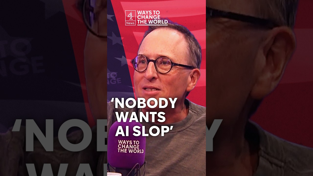 'Nobody wants AI slop' - Jon Ronson