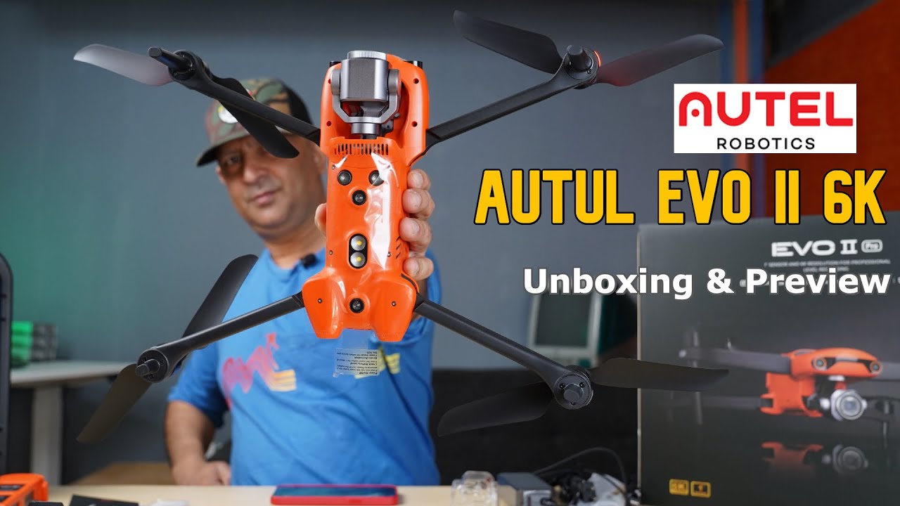 Autel EVO II Pro 6K Drone Unboxing & Preview | OlizStore