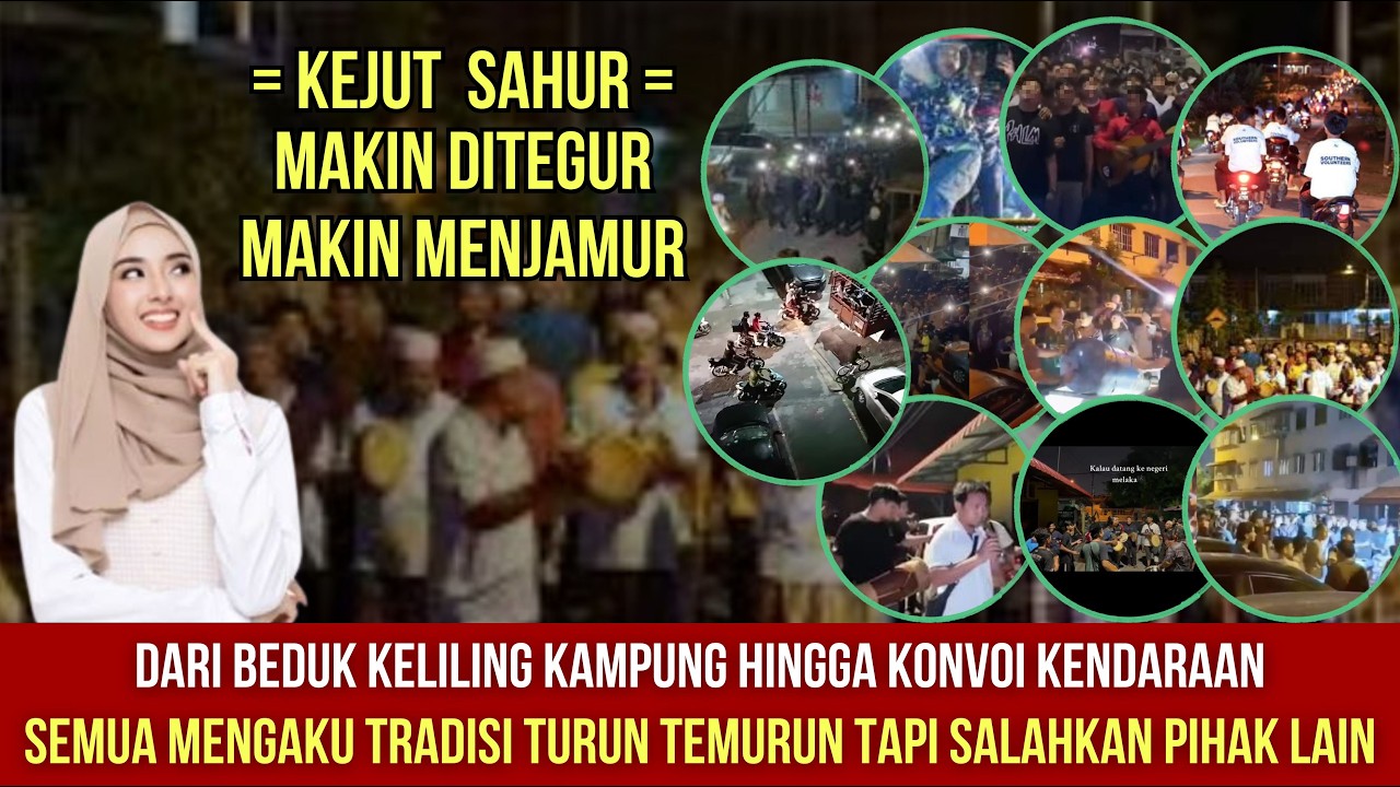 KEJUT SAHUR DISEBELAH MAKIN DITEGUR MAKIN MENJAMUR