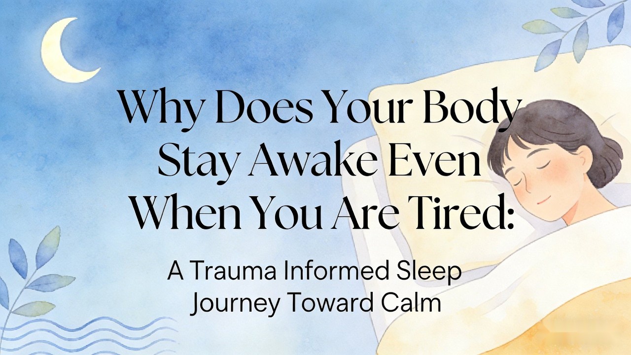 Why Does Your Body Stay Awake Even When You Are Tired：A Trauma Informed Sleep Journey Toward Calm An