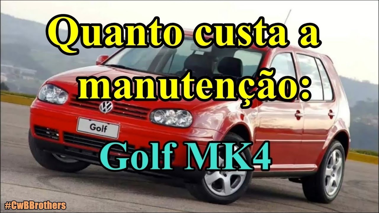 Quanto custa a manutenção de um Volkswagen Golf MK4 2.0 8V EA113 Manual de 5marchas #Desmistificando