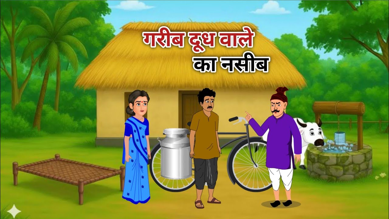 गरीब दूध वाले का नसीब | doodh wale ka naseeb | hindi kahaniya | story 