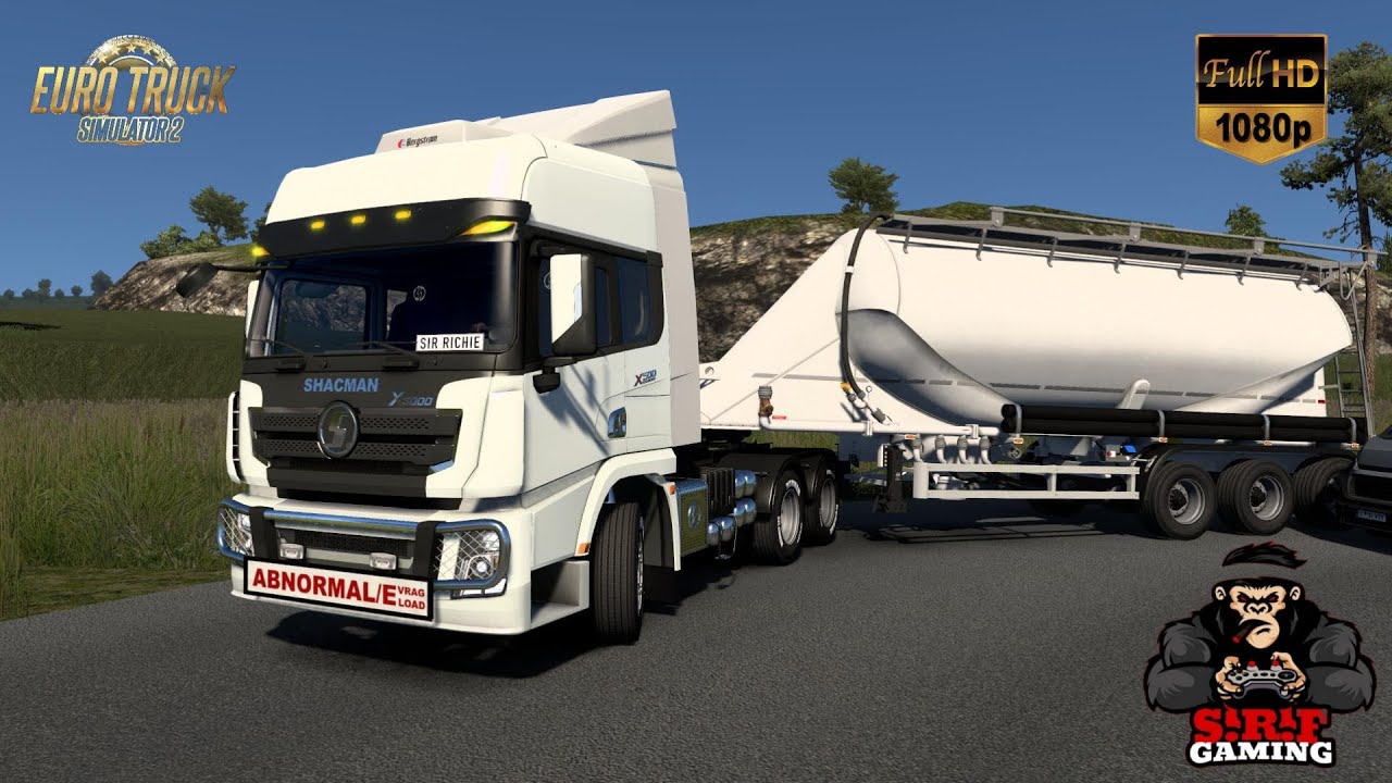 Shacman X3000 | Night Driving | Brazil Map | Euro Truck Simulator 2 | 4K Gameplay | ETS2 1.50