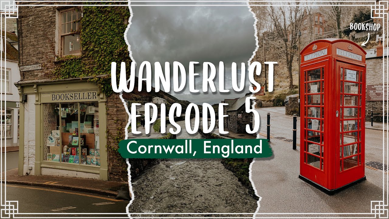 A weekend in Cornwall ft book shopping  | Wanderlust Episode 5