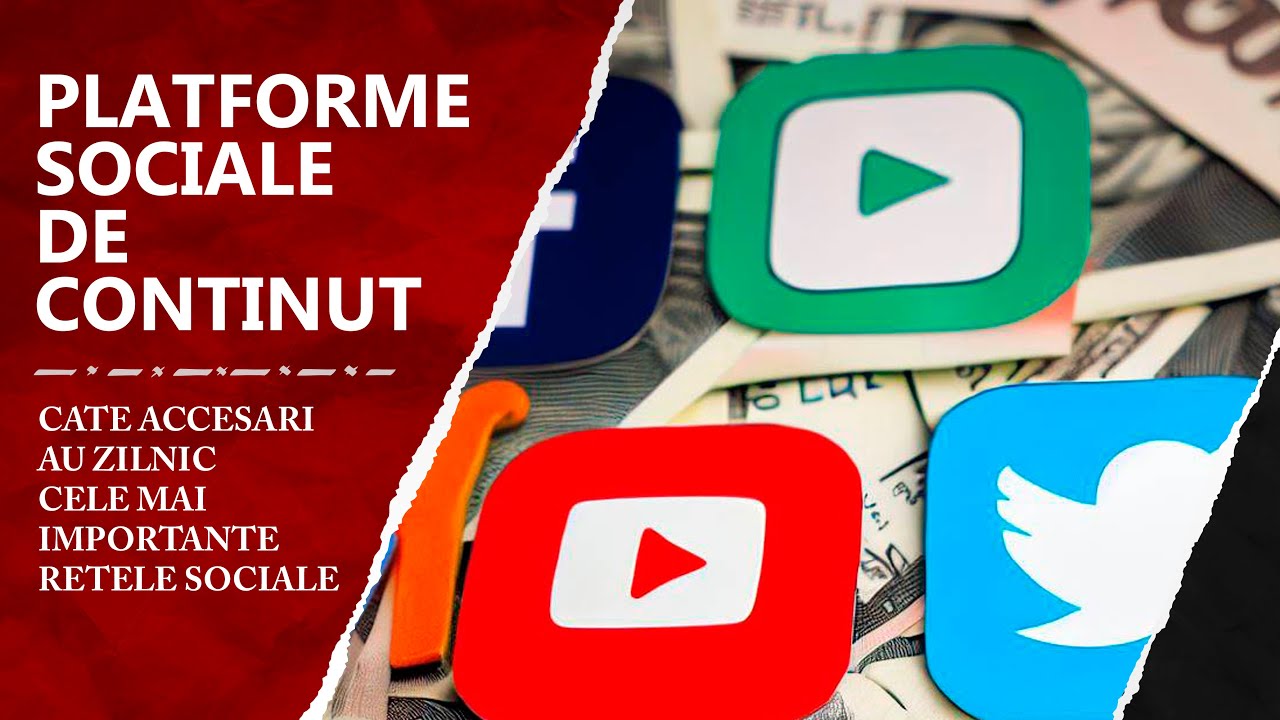 Cele mai pupulare platforme pentru influenceri si creatori de continut