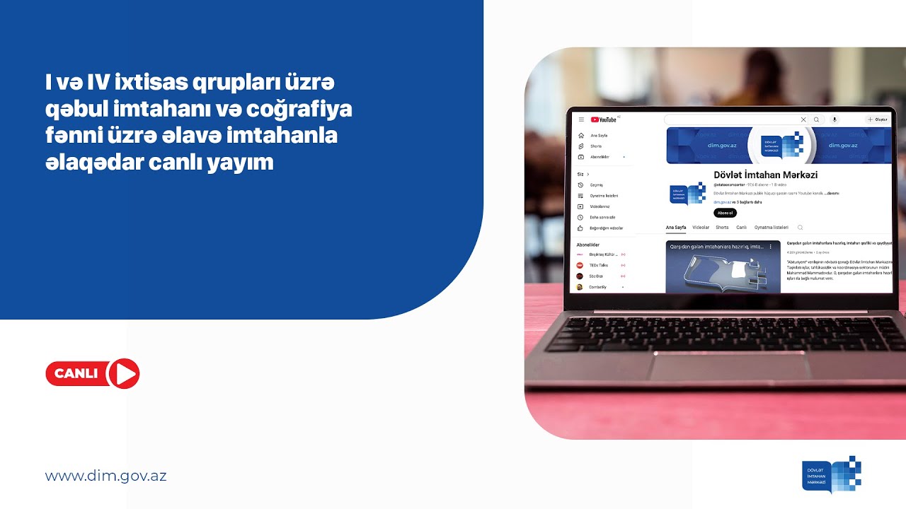 1-ci və 4-cü ixtisas qrupları üzrə qəbul imtahanı, tapşırıqların izahı və düzgün cavablar, 13 iyul