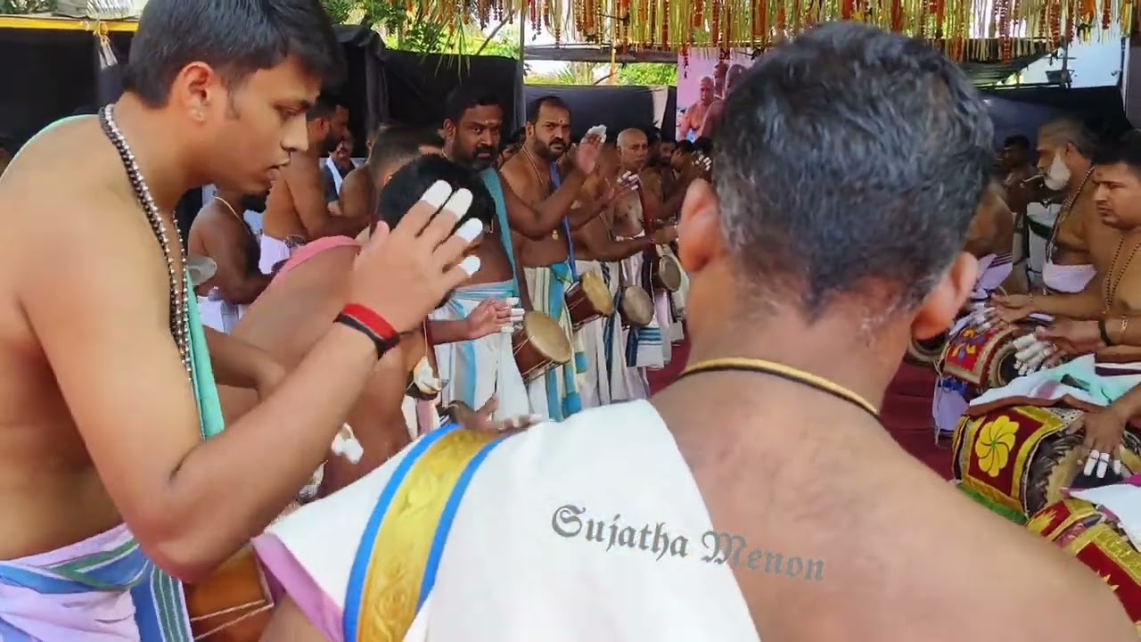 Pathikalam Thimila Mukham,Thalavattam& Theeru💥Panchavadyam- Kariyannur Narayanan Namboothiri & party