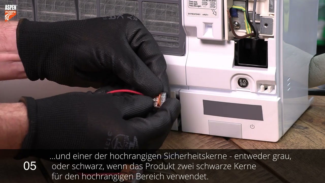 Wie man eine Kondensatpumpe verkabelt