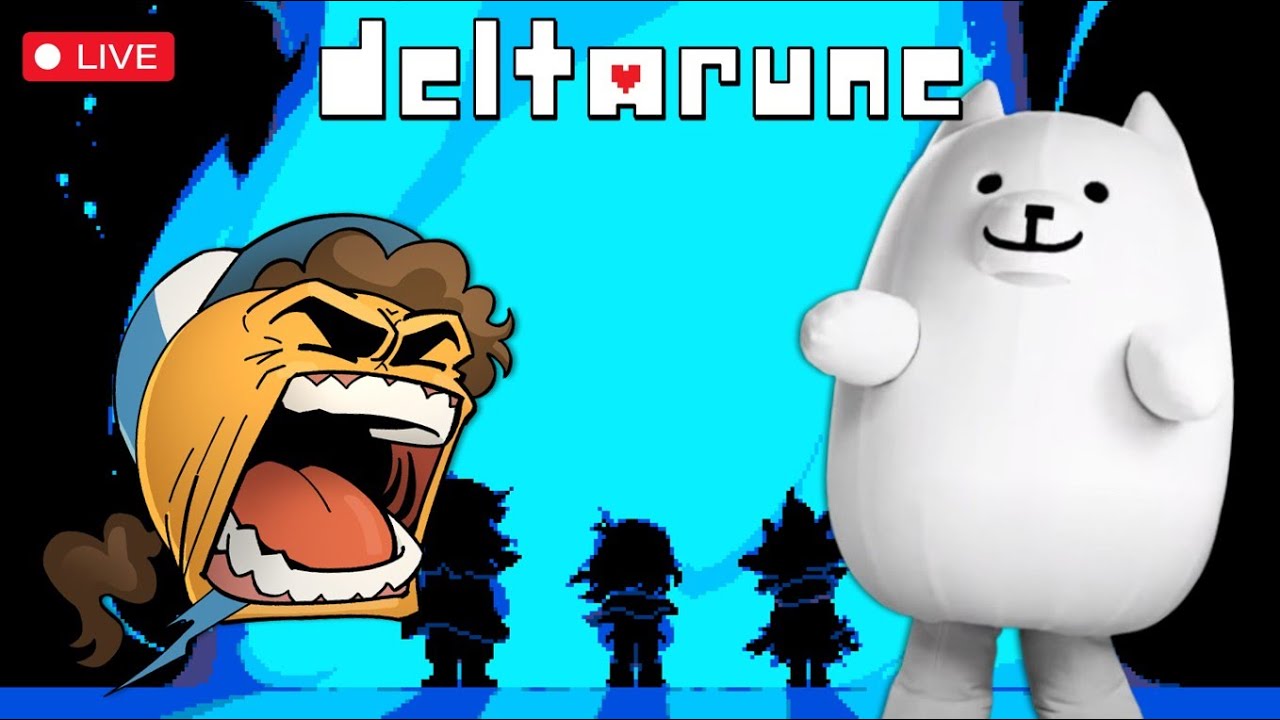 STREAMING DELTARUNE CHAPTER 3 UNTIL I BEAT IT. (COME JOIN!)