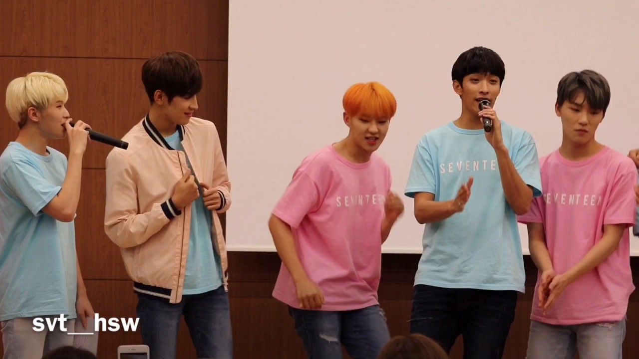 170724 SEVENTEEN（세븐틴） 도쿄 팬싸  사랑쪽지-Love Letter-（호시focus）