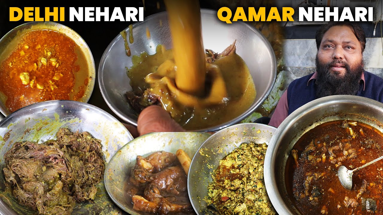 Al Qamar Nihari VS Delhi Nihari | Best Beef Nihari in Multan | Multan Food Street in Pakistan 2022