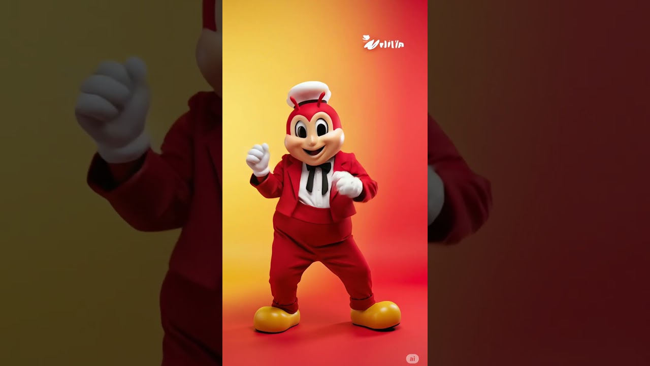 🎵 Shoulder Wiggle with Jollibee! The Happiest Dance Ever! 🐝💃 #jollibee #jollibeedance