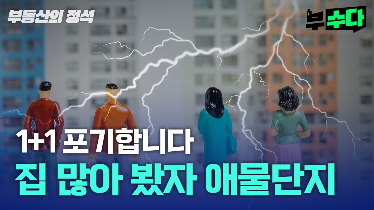 1+1 분양 좋은 거 아닌가요? 왜 포기하는 거죠? 요즘 1+1 분양 추세!