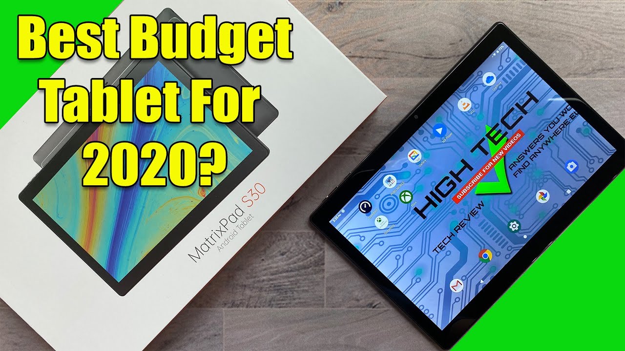 Vankyo Matrixpad S30 [$150 Best Budget Tablet] - Review