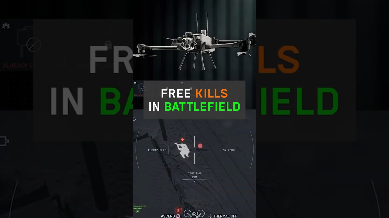 BEST FEATURE FOR RECON DRONE In Battlefield 6 #shorts #battlefield6 #howto  #tutorial