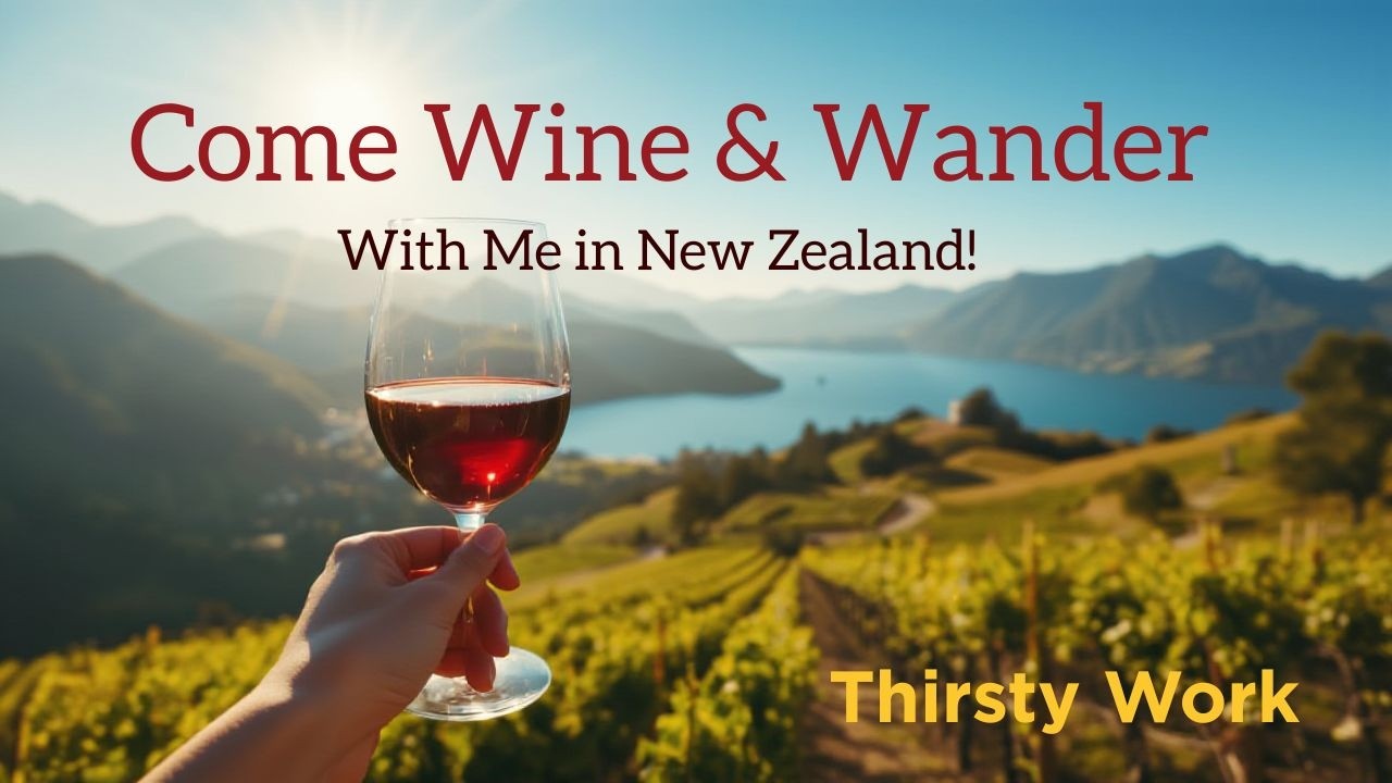 Come Wine & Wander With Me in New Zealand!                                              Thirsty Work