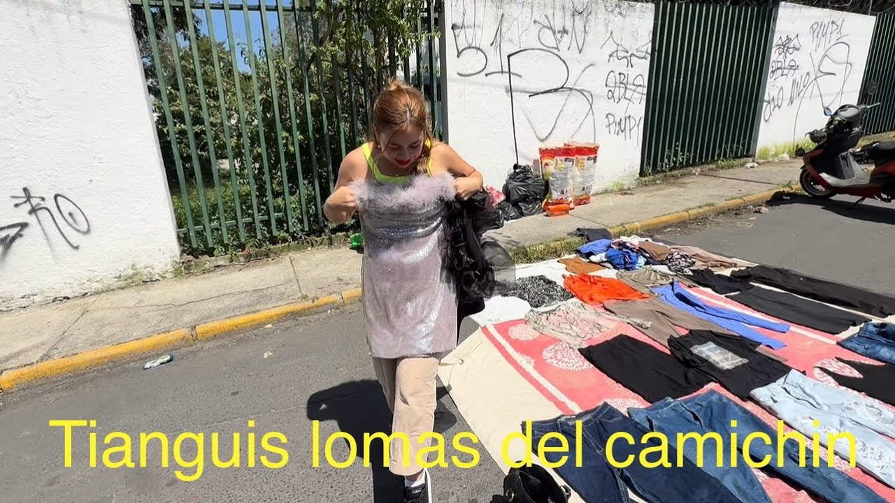 Outfits Chidos en el Tianguis con $100 Pesos 🤑 iris gomez🌻 acompáñame al tianguis! 