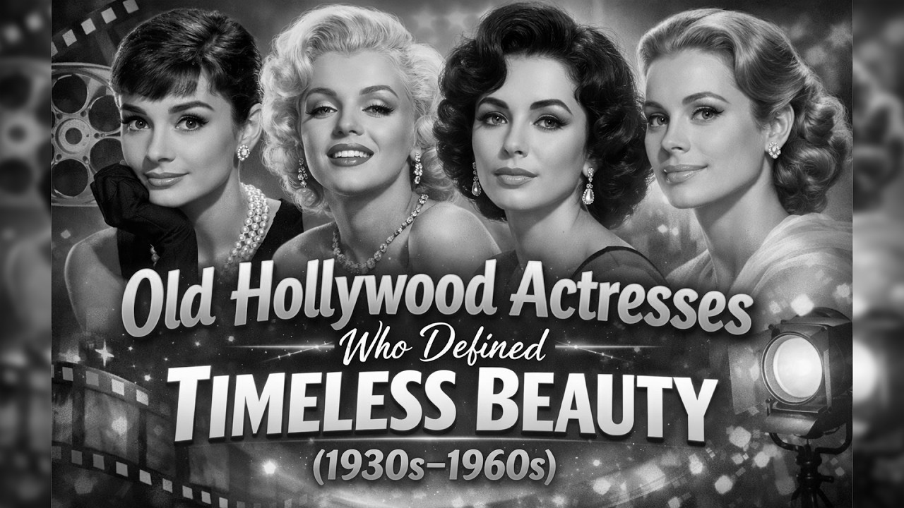 Old Hollywood Actresses Who Defined Timeless Beauty (1930s–1960s) | The Vintage Trace