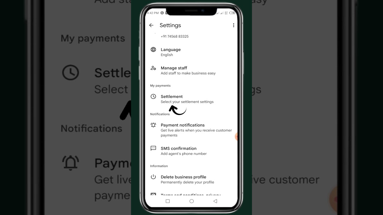 gpay se payment ka instant settlement kaise kare
