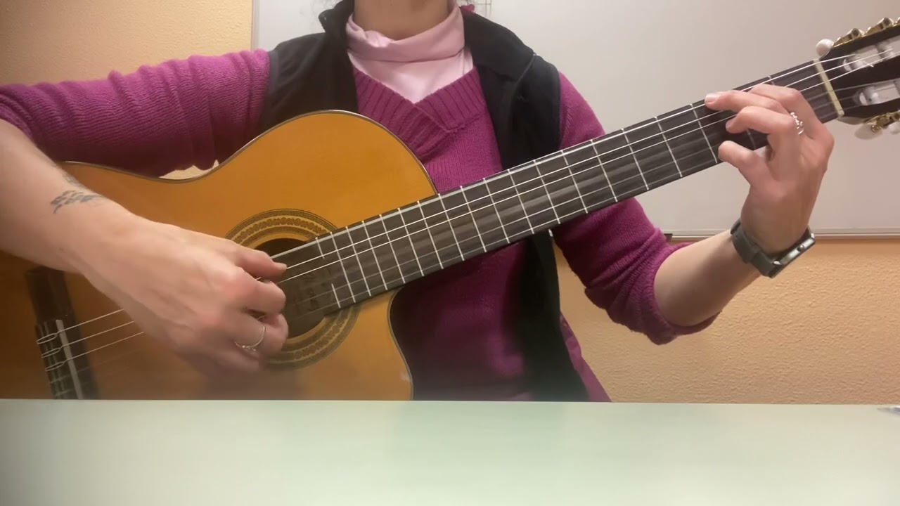 Aqueras montañas-RE simple-arpegio @GrupoVocalDonaSanchayOroel
