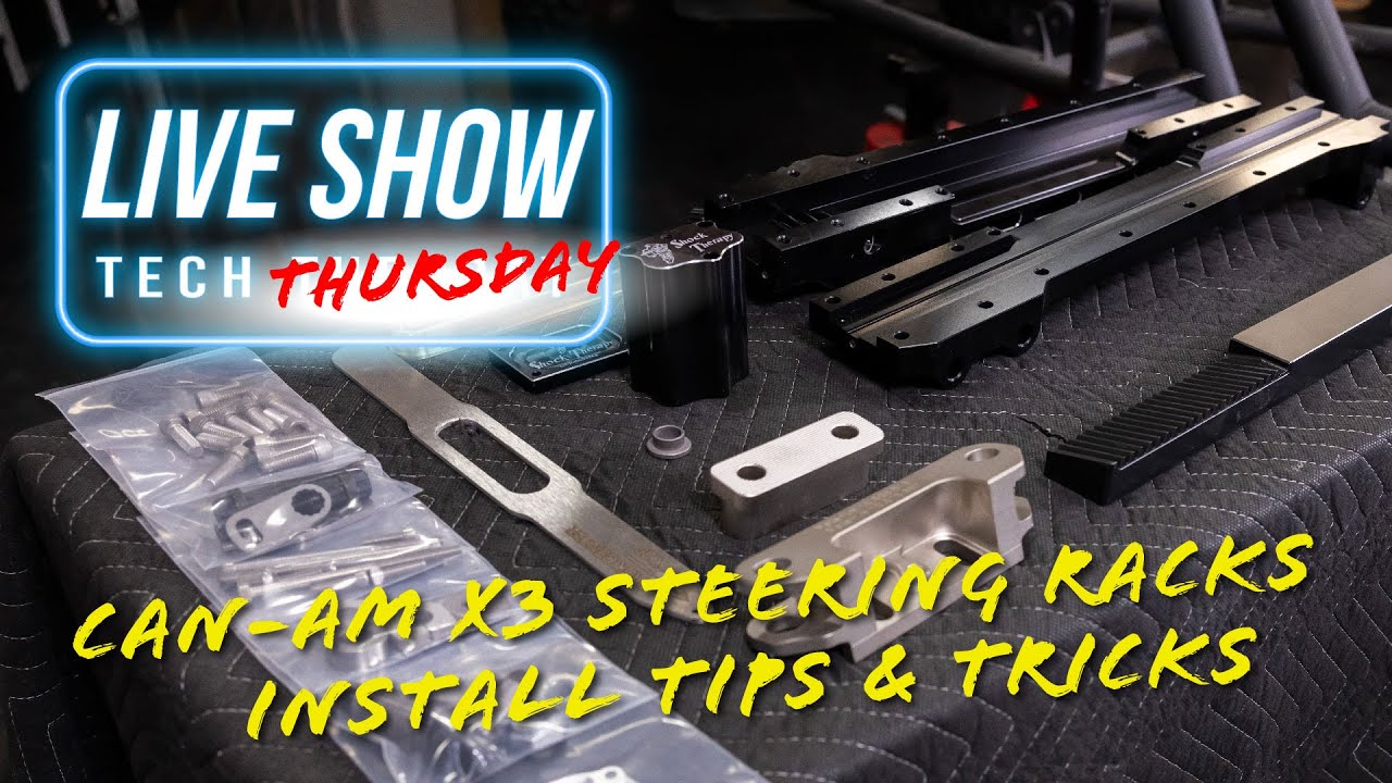 Tech Thursday // Can-Am Maverick X3 Steering Racks - Install Tips & Rebuild Kits