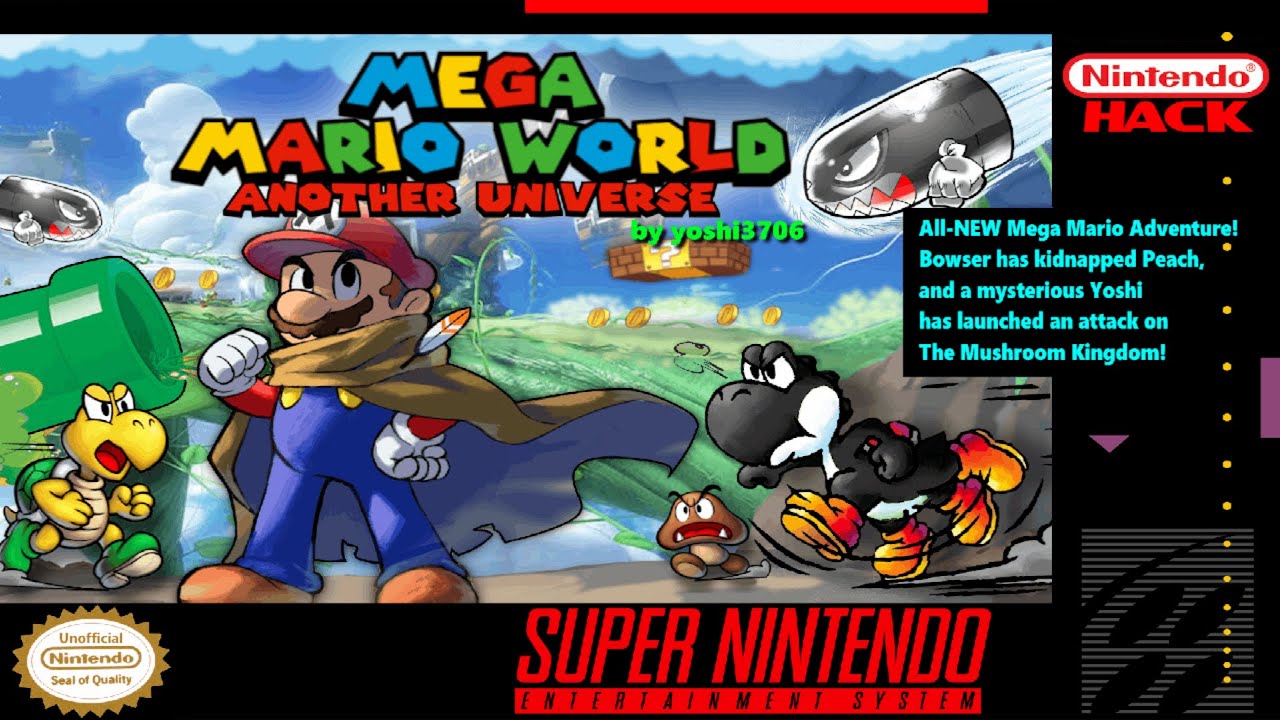 Mega Mario World: Another Universe | Super Mario World Rom Hacks