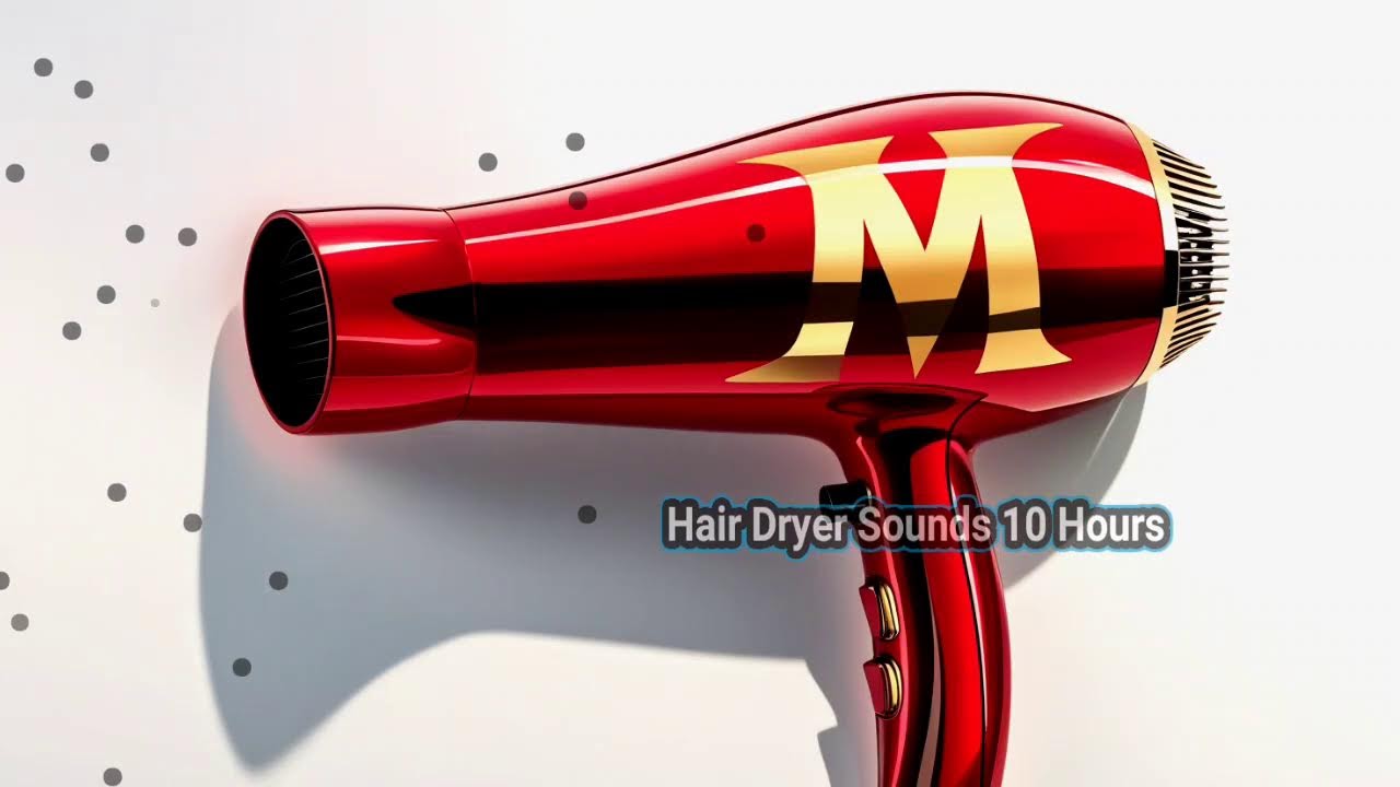 White Noise for Babies – Blow Dryer ASMR - Gentle Bedtime White Noise