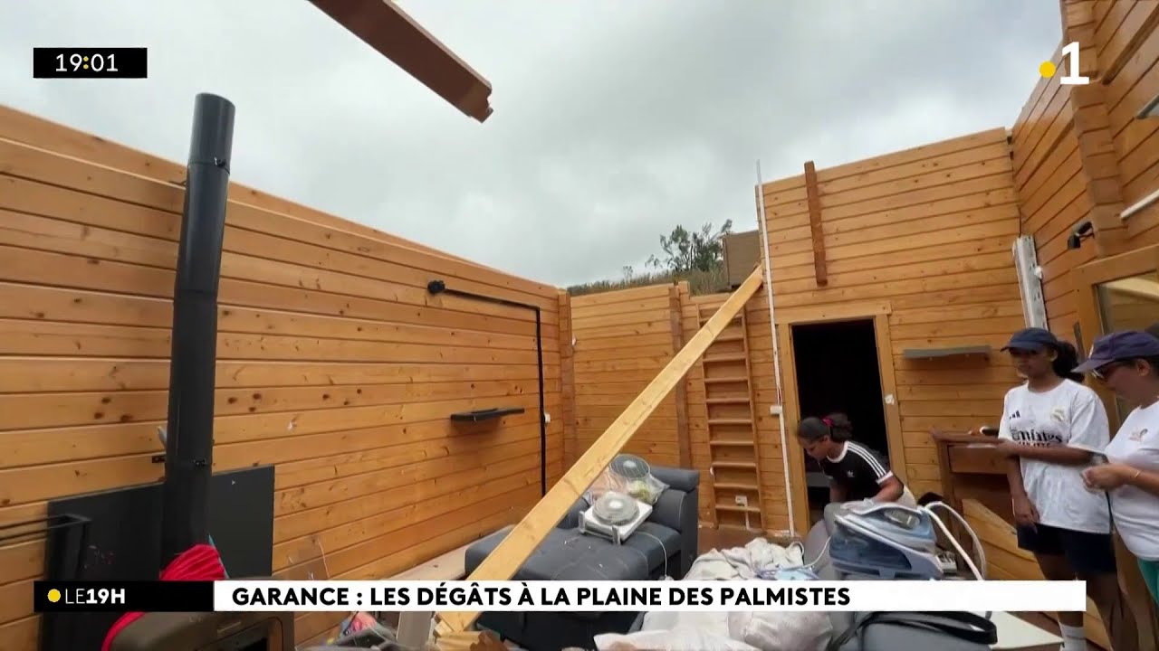 A la Plaine des Palmistes, des familles ont tout perdu